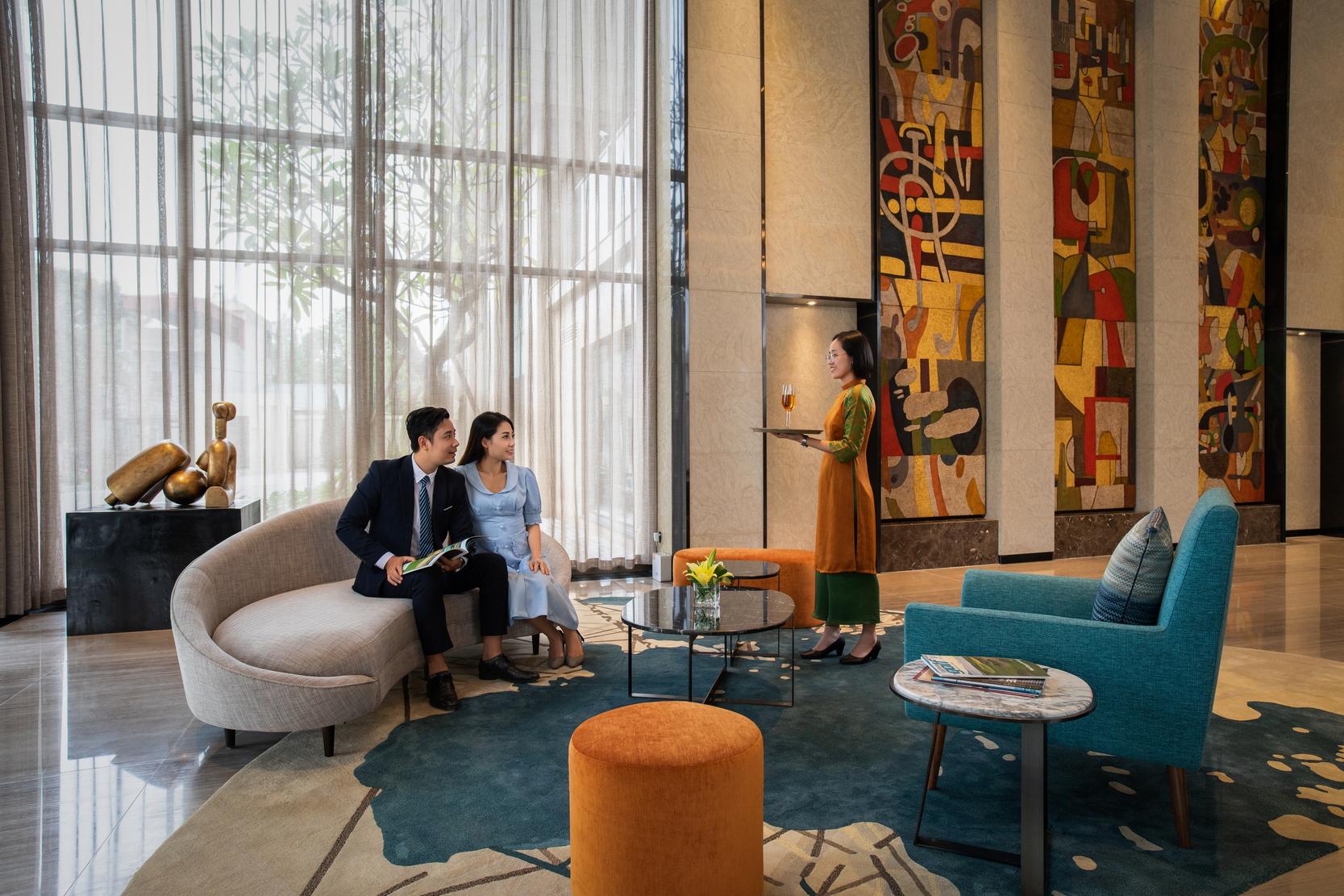 Oakwood Residence Hanoi Bagian luar foto