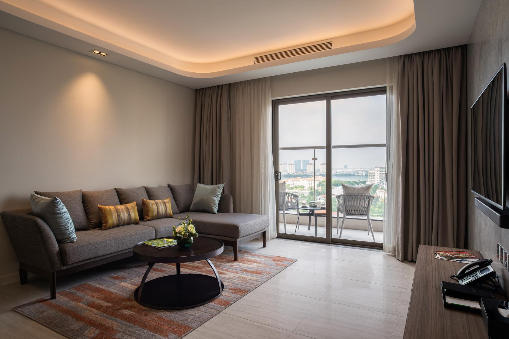 Oakwood Residence Hanoi Bagian luar foto